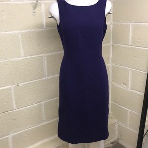 Tahari purple dress size 6